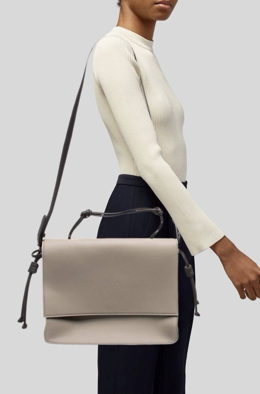 Von Holzhausen soft leather Italy made medium women's crossbody bag B000809